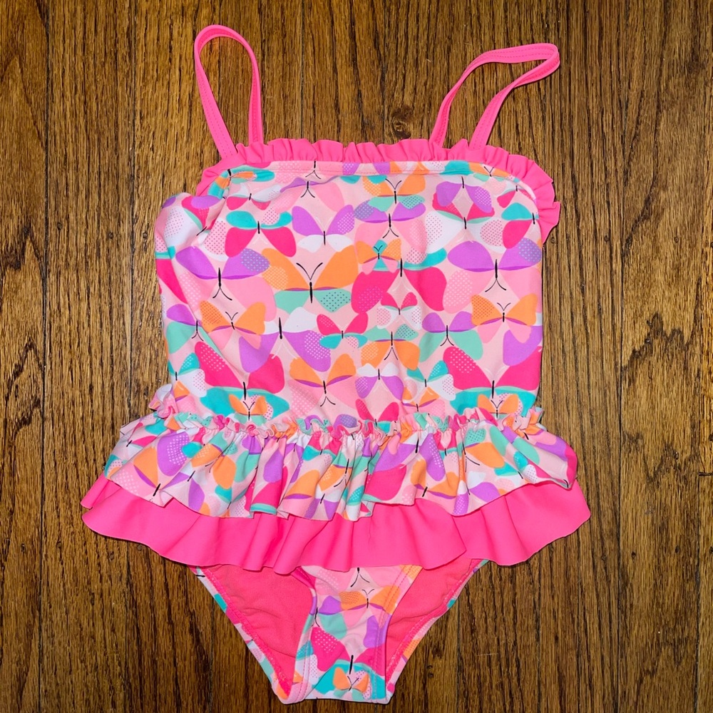Hula Star 5T pink swimsuit